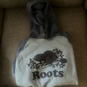 Roots blue hoodie